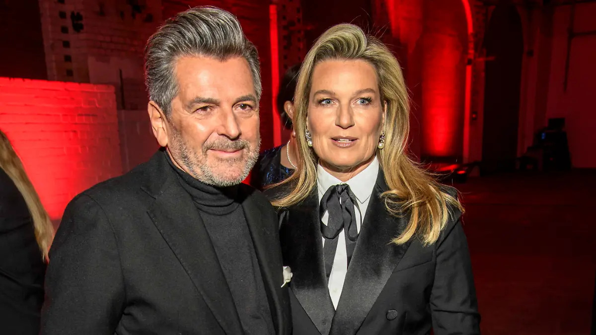 abb: Thomas Anders mit Ehefrau Claudia Hess zu Gast auf dem roten Teppich bei der Artist Celebration Night im Station Berlin am 21.01.2026 in Berlin