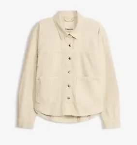 Shacket aus reiner Baumwolle