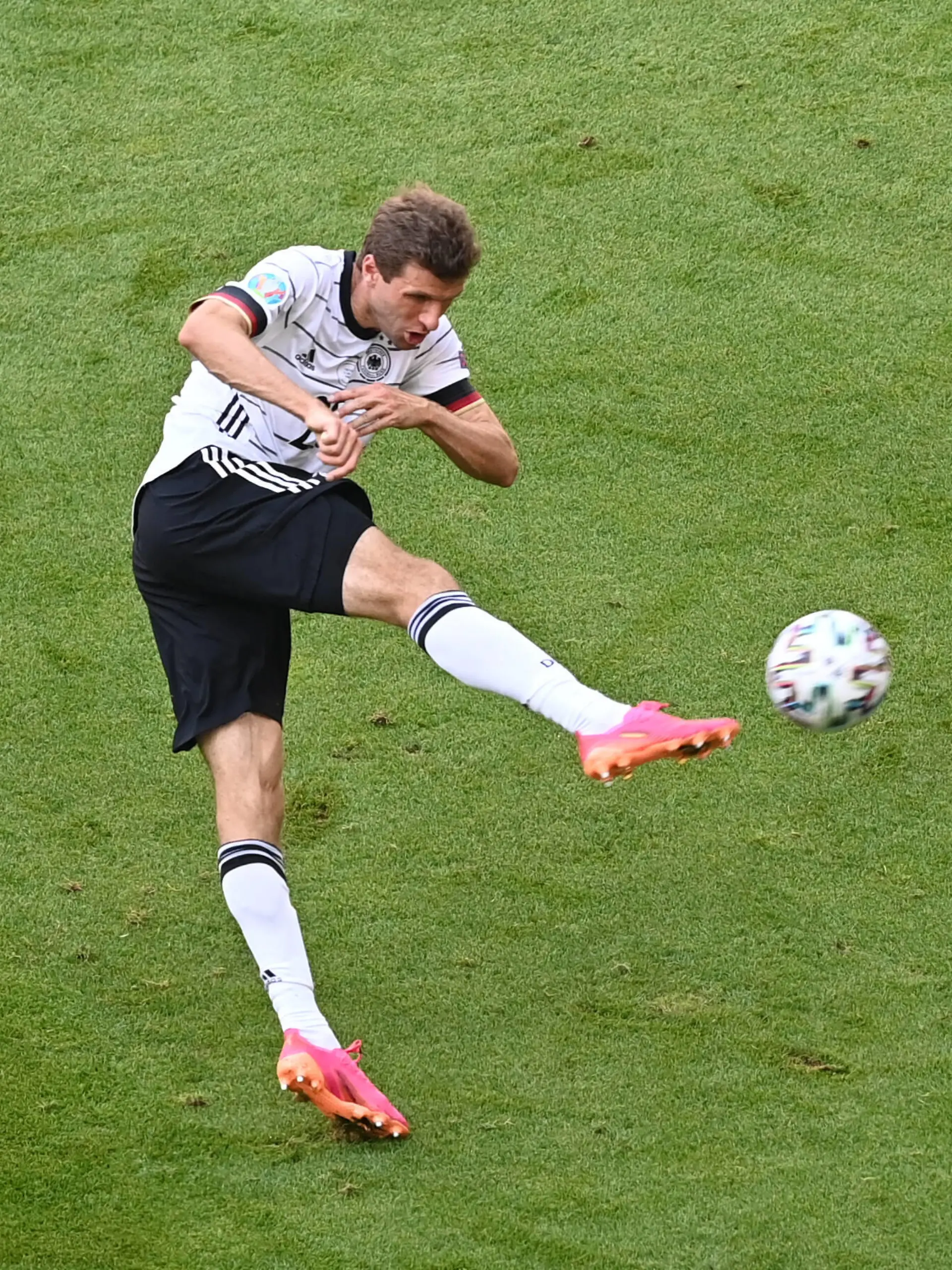 Fussball, Herren, Saison 2020/21, Euro 2020, Gruppe F 2. Spieltag in München, Portugal - Deutschland, Thomas Müller Deutschland, 19.06. 2021, *** Football, men, 2020 21 season, Euro 2020, Group F 2 matchday in Munich, Portugal Germany, Thomas Muller Germany , 19 06 2021, Copyright: xMatthiasxKochx 