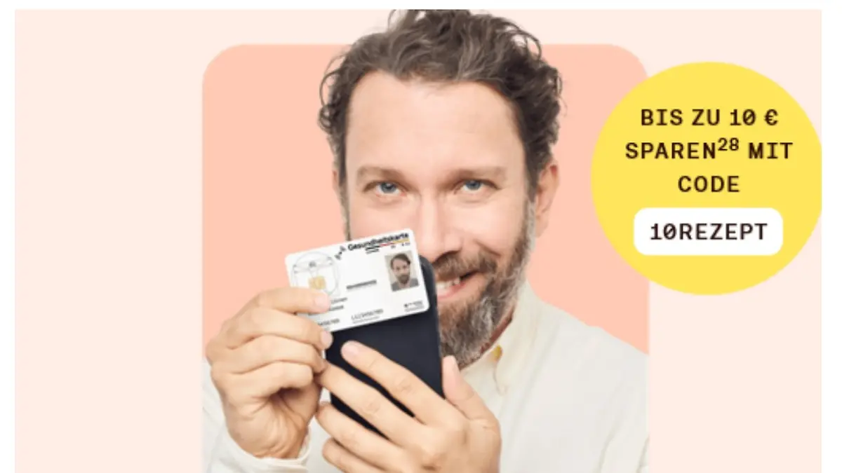 Christian Ulmen macht Werbung für die „Shop Apotheke”