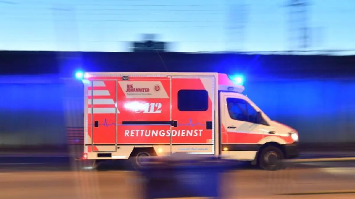 Rettungswagen im Einsatz