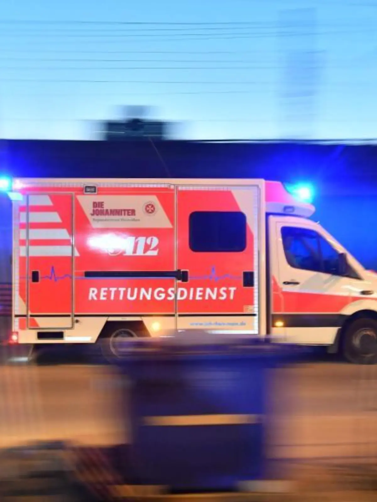 Rettungswagen im Einsatz