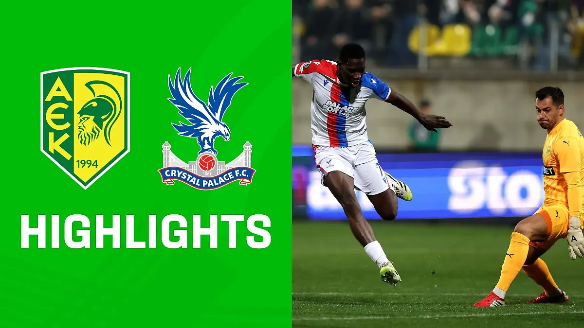 Highlights: AEK Larnaka vs. Crystal Palace