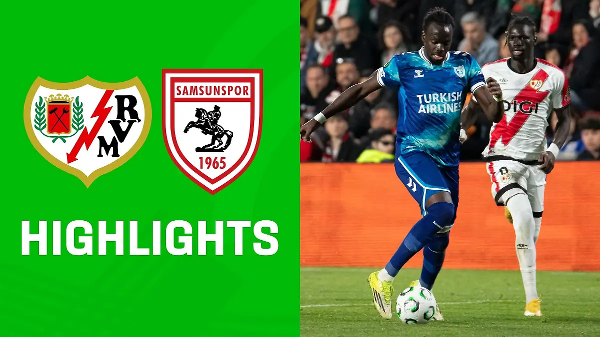 Highlights: Rayo Vallecano vs. Samsunspor