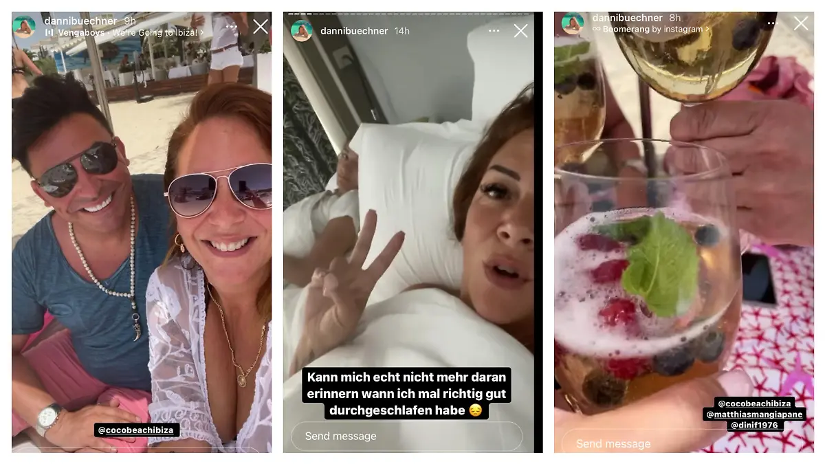Mädelstrip nach Ibiza bei den Büchner-Frauen.