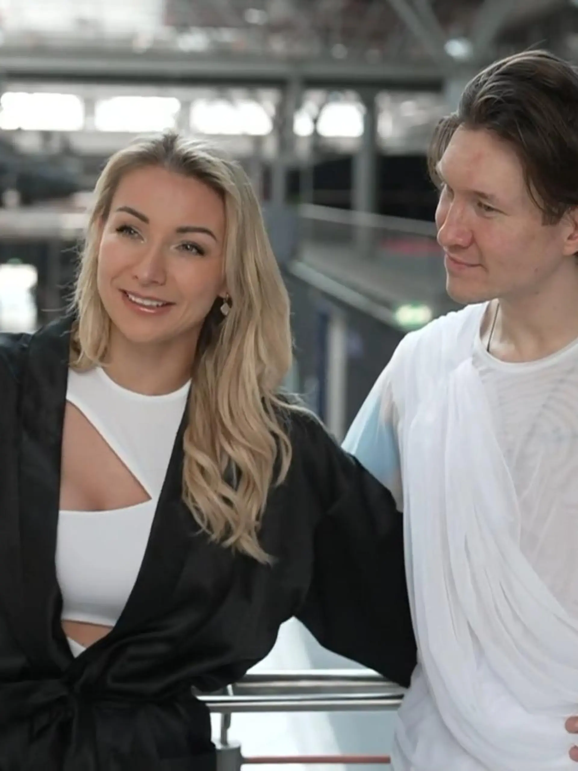Bild zu: "Stimmt zwischen Anna-Carina Woitschack und Evgeny Vinokurov die Chemie?"