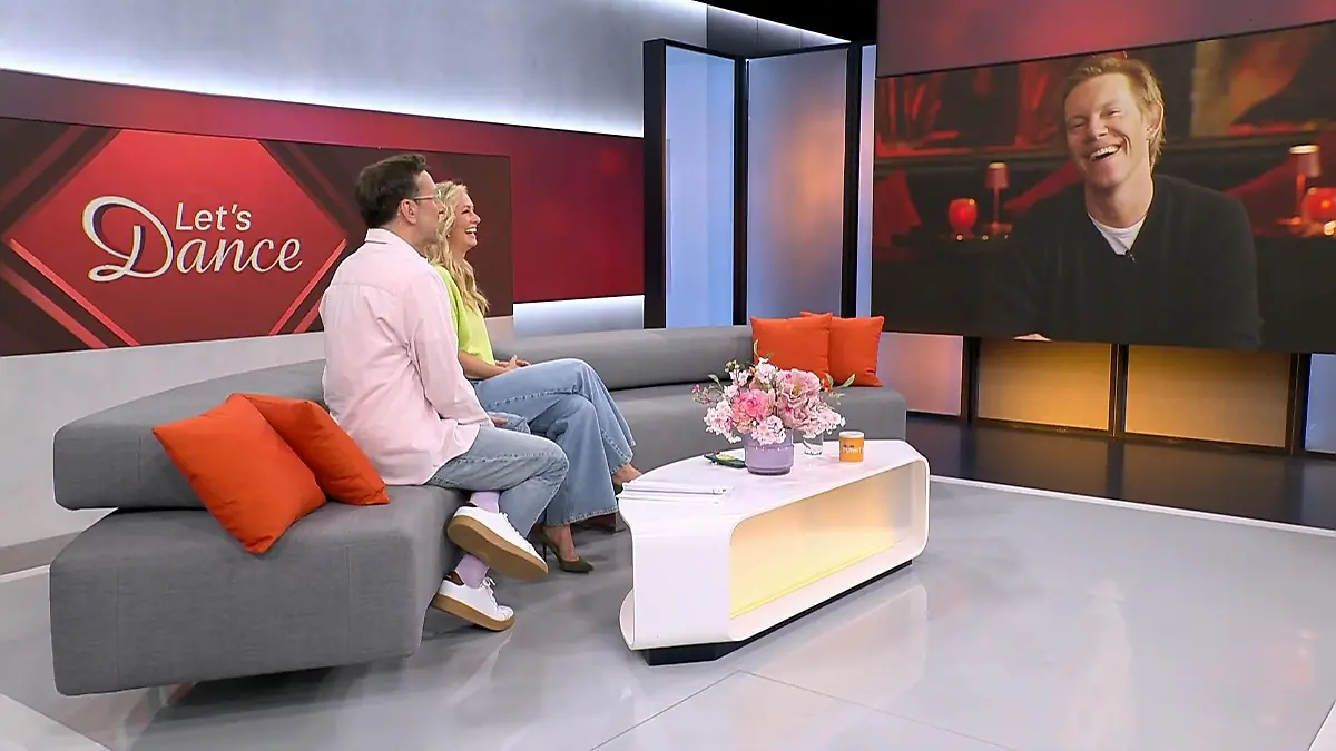 Hier wird Simon Gosejohann von seiner Ex-Freundin interviewt Besondere „Let’s Dance“-Schalte