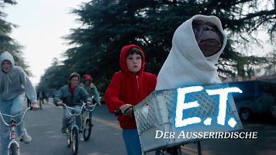 Bild zu: "Film: Der zehnjährige Elliott freundet sich mit dem Außerirdischen E.T. an"