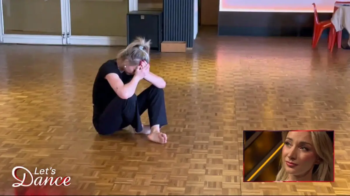 Kann Anna-Carina im Training ihre Emotionen wirklich zulassen? Contemporary-Training