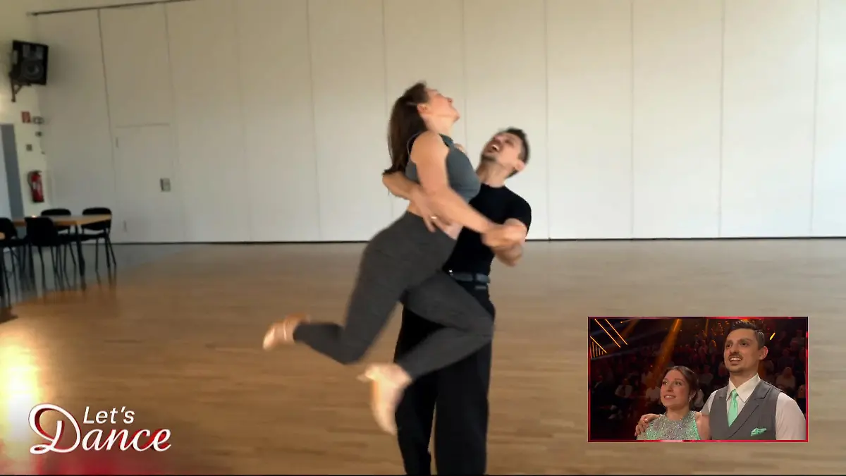 Langsamer Walzer im Training: Finden Bibi und Zsolt den richtigen Fuß-Einsatz? Fersen oder Ballen?