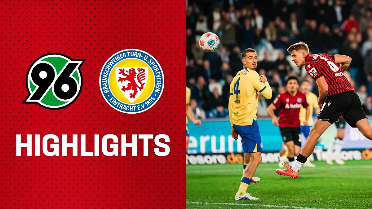 Ist DER frei! 96 jubelt, weil Braunschweig pennt