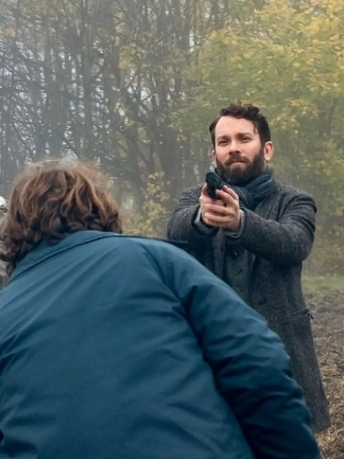 Christian Ulmen war zwischen 2013 und 2021 neben Nora Tschirner im Weimarer „Tatort” zu sehen, hier in „Tatort: Die robuste Roswita”.