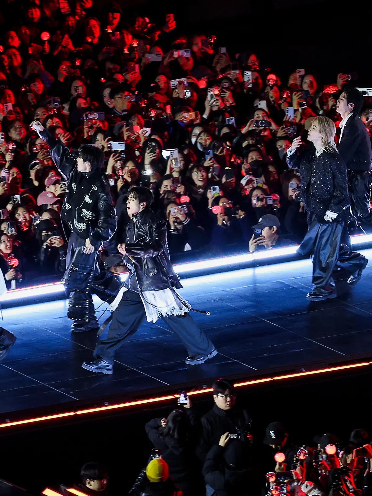 Kpop group BTS perform during 'BTS The Comeback Live Arirang' concert in central Seoul, South Korea, March 21, 2026. (Kim Hong-Ji/Pool Photo via AP)