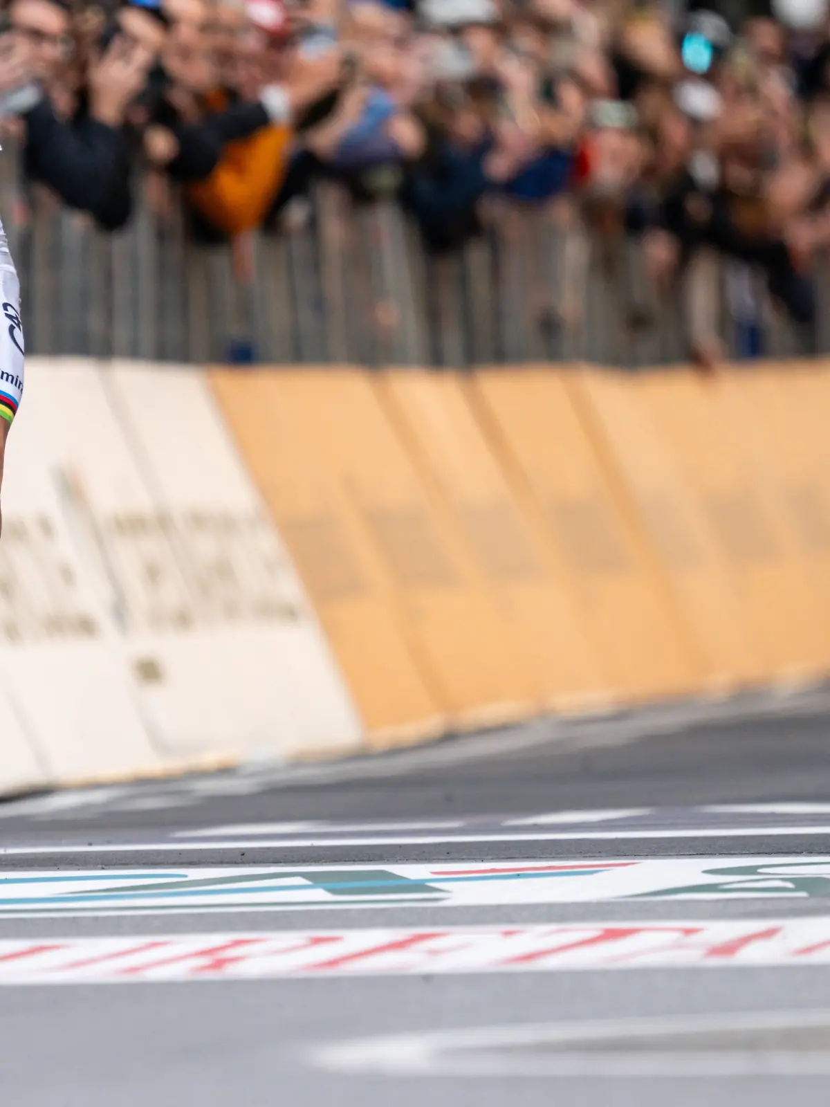 Slovenian Tadej Pogacar L wins before British Tom Pidcock the sprint at the finish of the Milano-Sanremo one day cycling race for men, 298km from Milan to San Remo, Italy, Saturday 21 March 2026. DAVIDxPINTENS PUBLICATIONxNOTxINxBELxFRAxNEDxLUX x168478175x