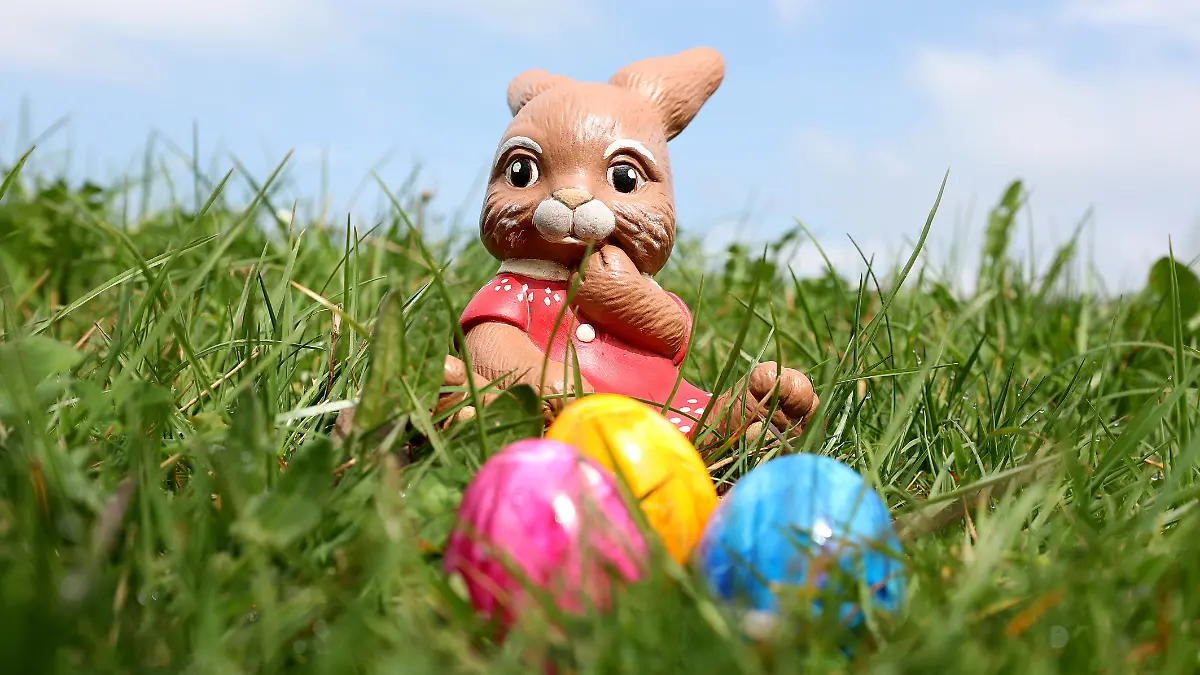 An Ostersamstag wurden in den letzten Jahren im Stadtgarten Wattenscheid Ostereier gesucht. (Symbolbild)