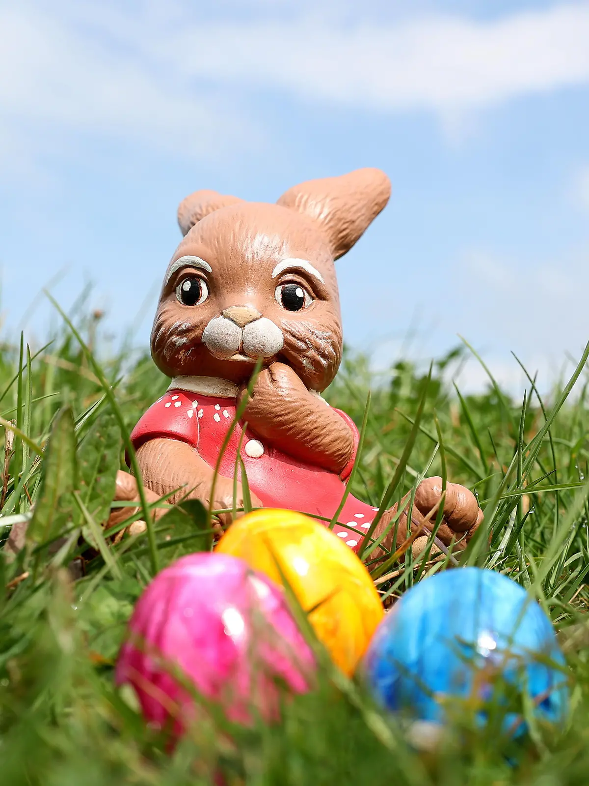 An Ostersamstag wurden in den letzten Jahren im Stadtgarten Wattenscheid Ostereier gesucht. (Symbolbild)