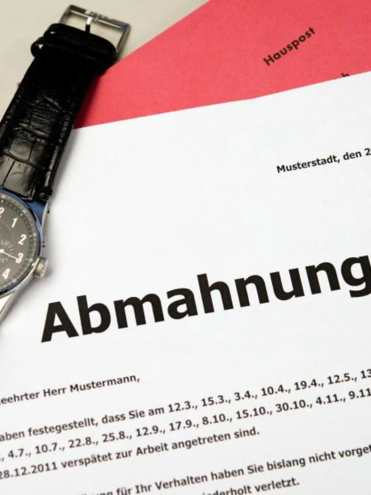 Abmahnung