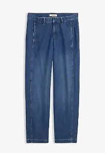 Barrel-Jeans, Mid Waist