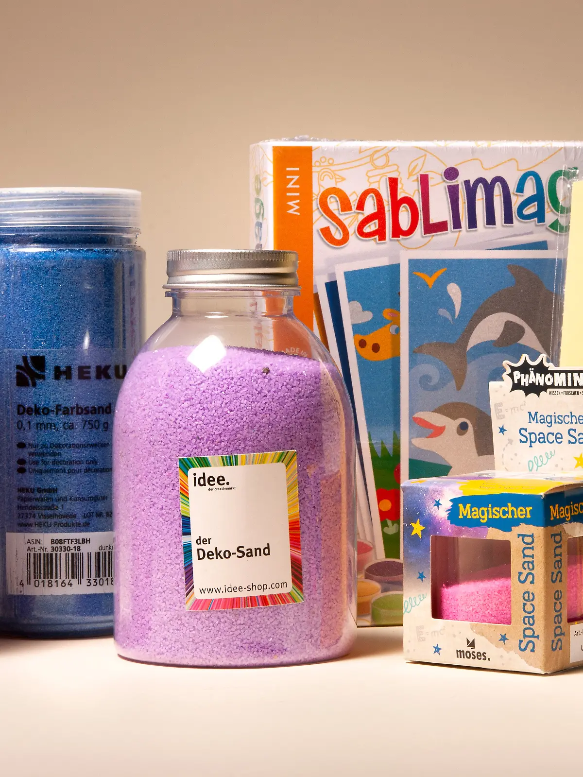 In diesen Spielsanden fand Stiftung Warentest Asbestfasern.