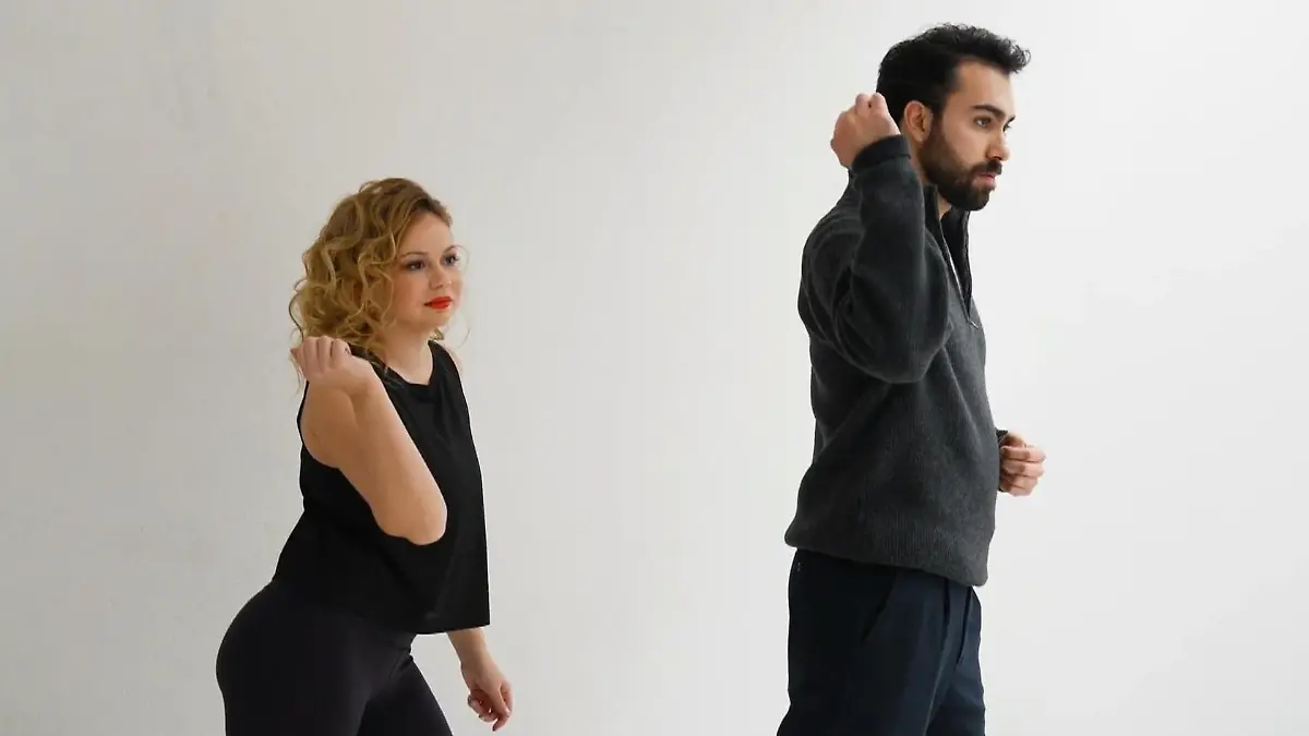 Backstage beim „Unter uns“-Tanztraining Metehan Demiröz & Theresa Traser nehmen euch mit