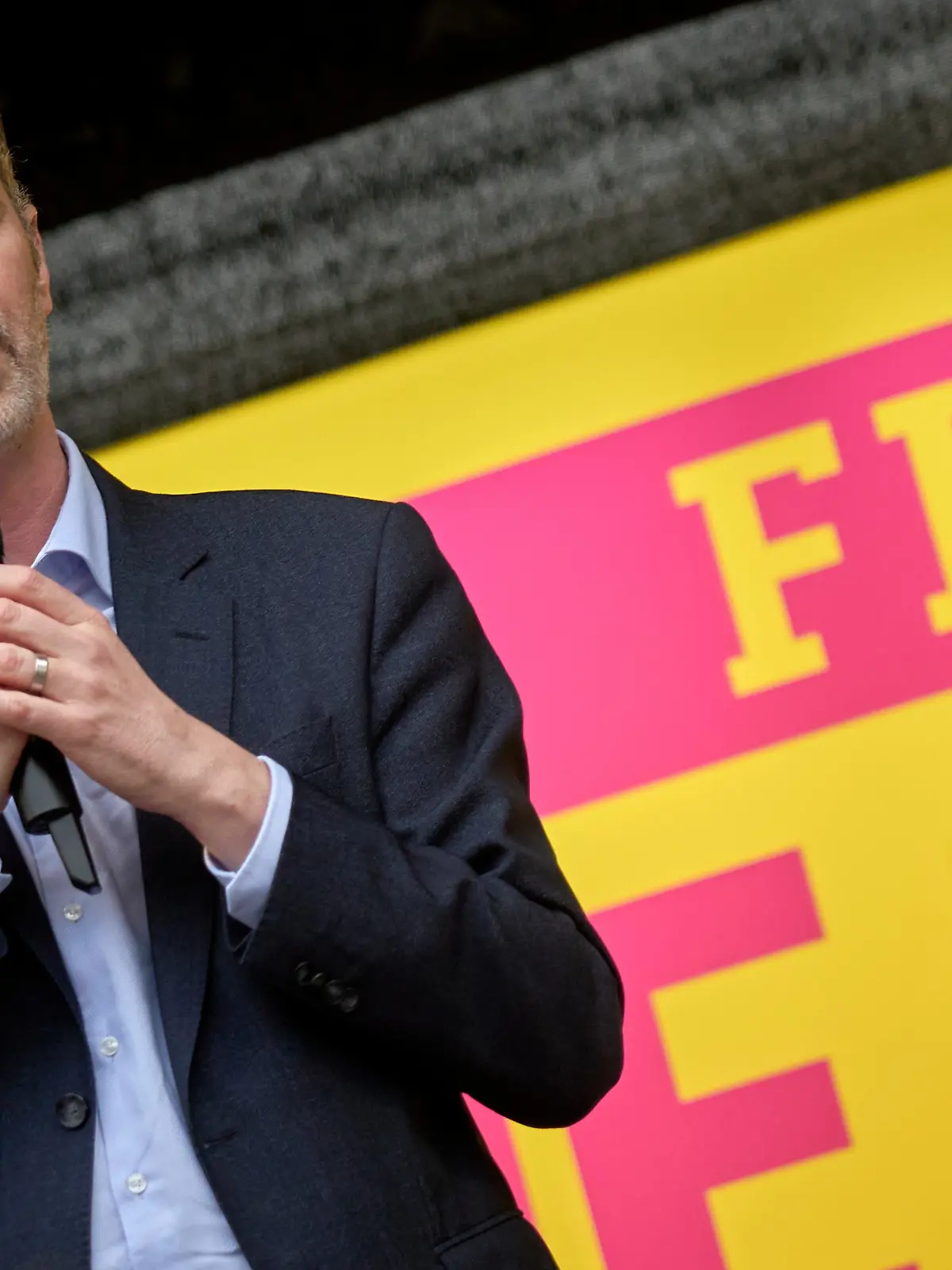 Am 20. März machte er noch Wahlkampf in Rheinland-Pfalz: Christian Dürr