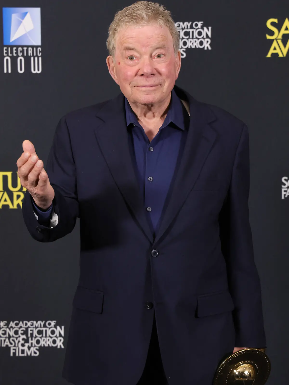 53rd Annual Saturn Awards - LA William Shatner, At The 53rd Annual Saturn Awards At The Hilton Universal City Hotel In Universal City CA, USA on March 08 , 2026. Photo by Fati S/ABACAPRESS.COM Los Angeles CA United States PUBLICATIONxNOTxINxFRAxUK Copyright: xFatixSadou/ABACAPRESS.COMx