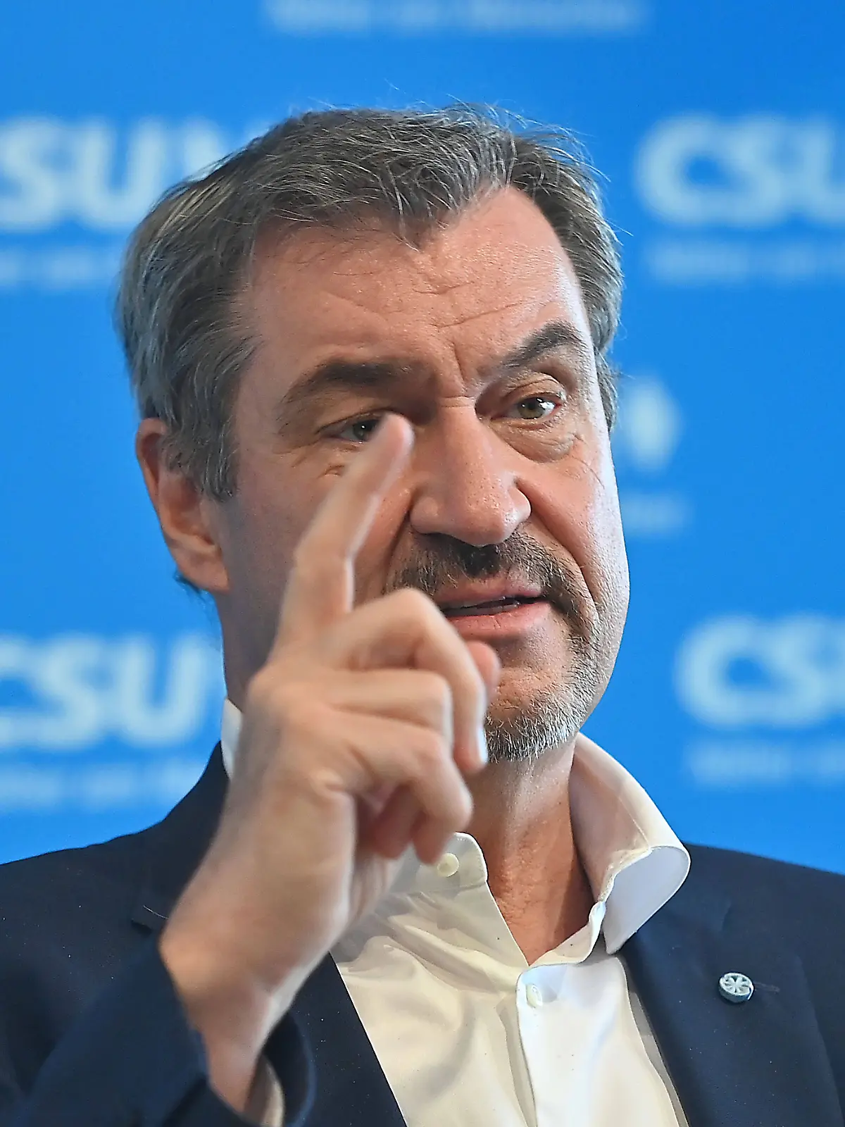 Pressekonferenz der CSU nach Vorstandssitzung am 23.03.2026 mit Markus Söder