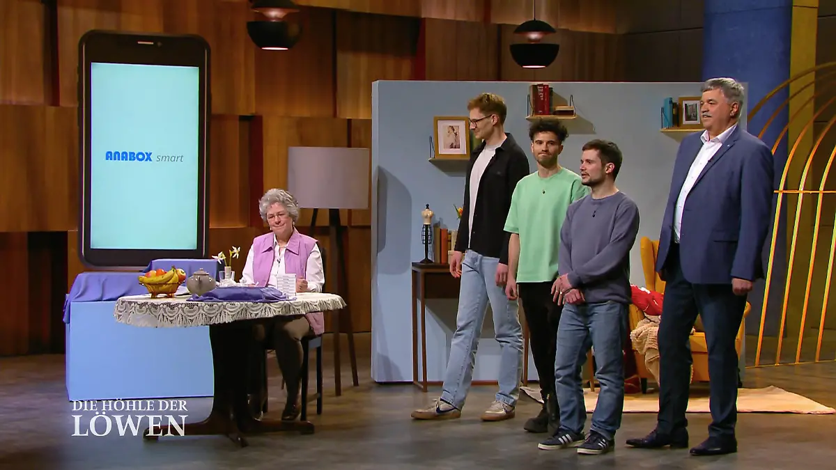 Vier Gründer wollen mit ANABOX smart ein sensibles Alltagsproblem lösen Hilfe für Oma?