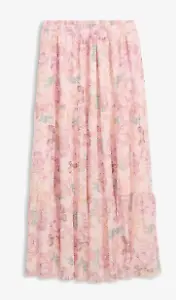 Maxirock aus softem Mesh