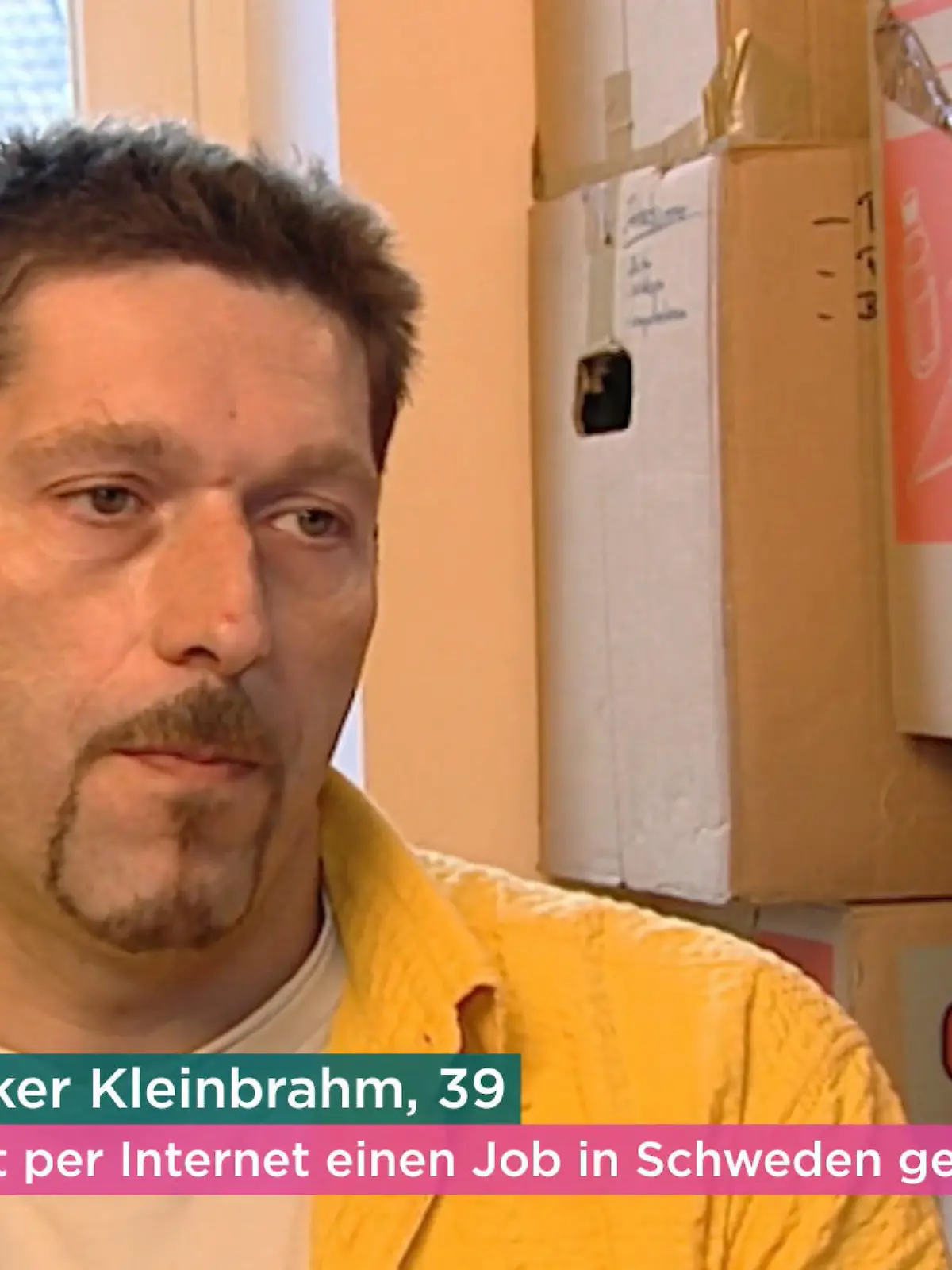Bild zu: "Kann Volker Kleinbrahm seiner Familie in Schweden ein besseres Leben aufbauen?"