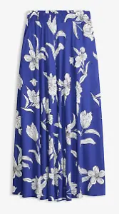 Maxirock aus fließender Viskose