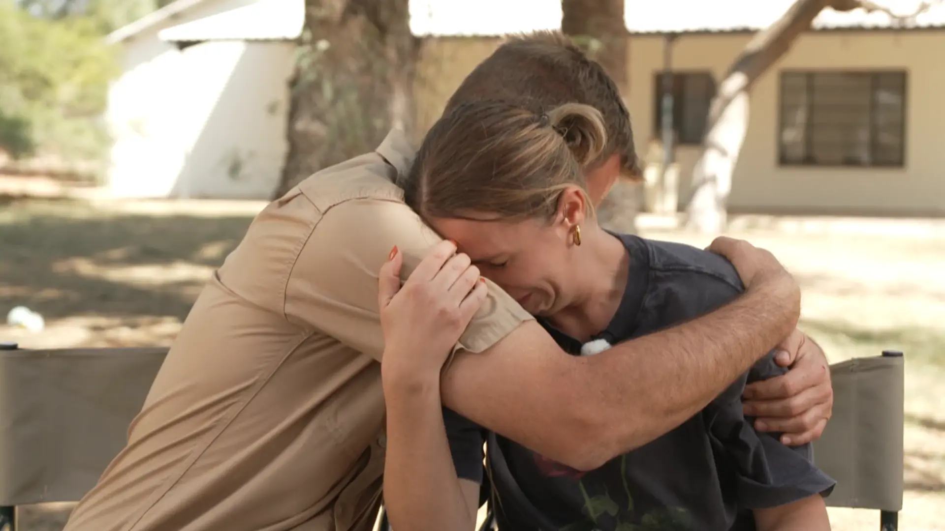 Bei Gerald und Anna Heiser kullern vor dem Umzug nach Polen die Tränen.