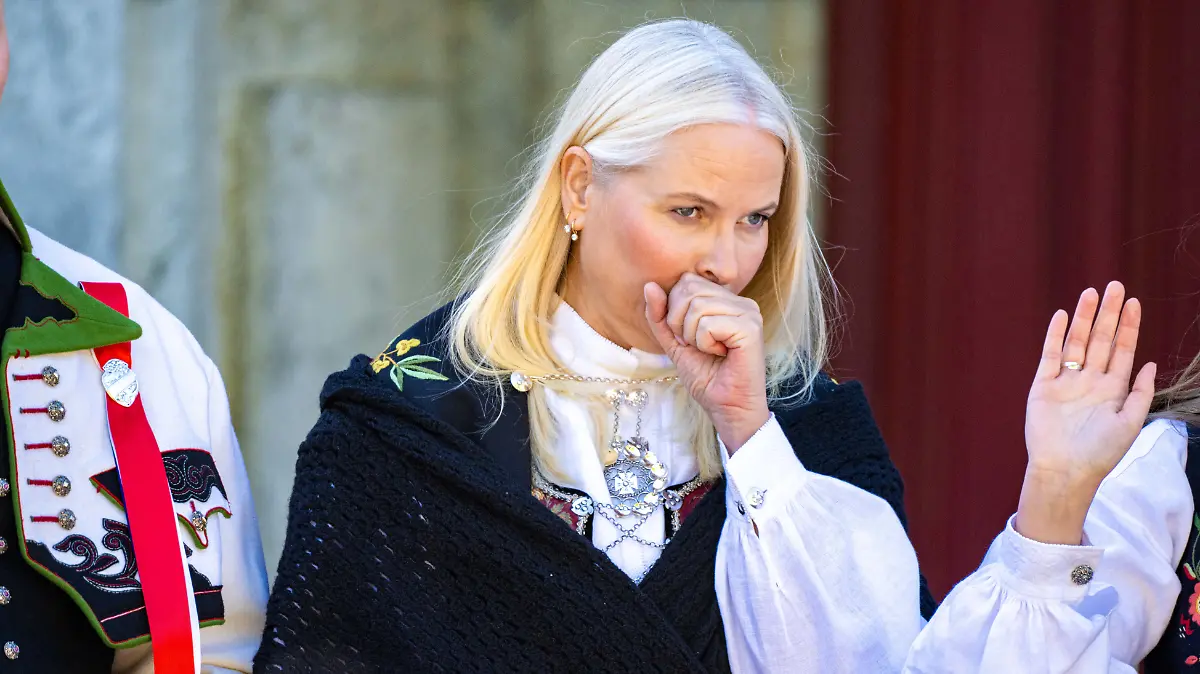 Norwegische Royals bei den Feierlichkeiten zum Nationalfeiertag auf Skaugum