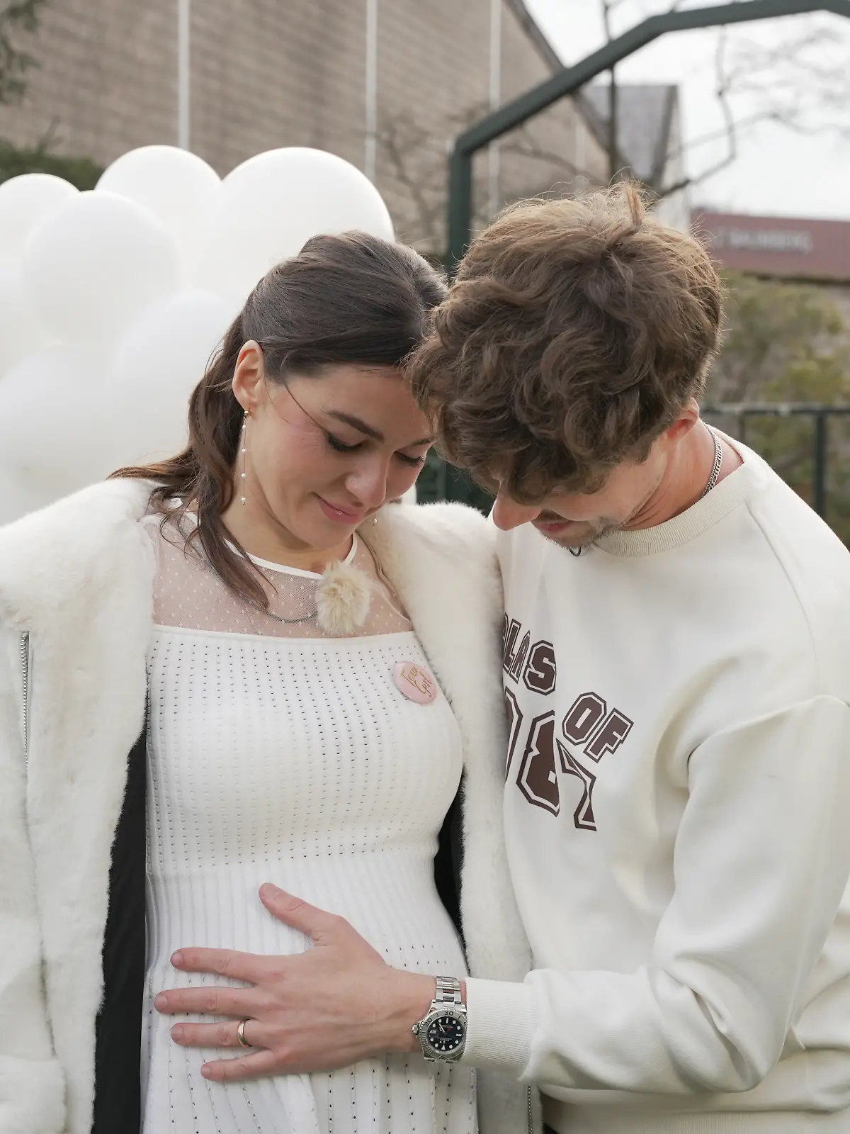 Renata und Valentin Lusin freuen sich über ihr zweites Wunder. 