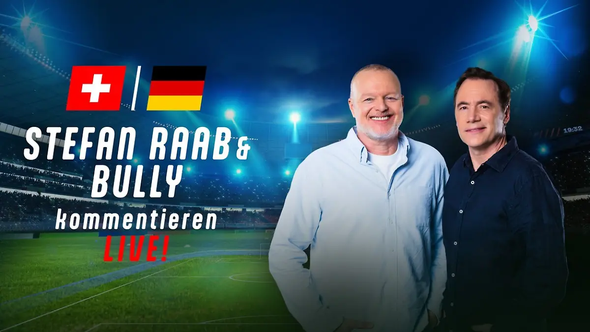 Stefan Raab und Michael Bully Herbig