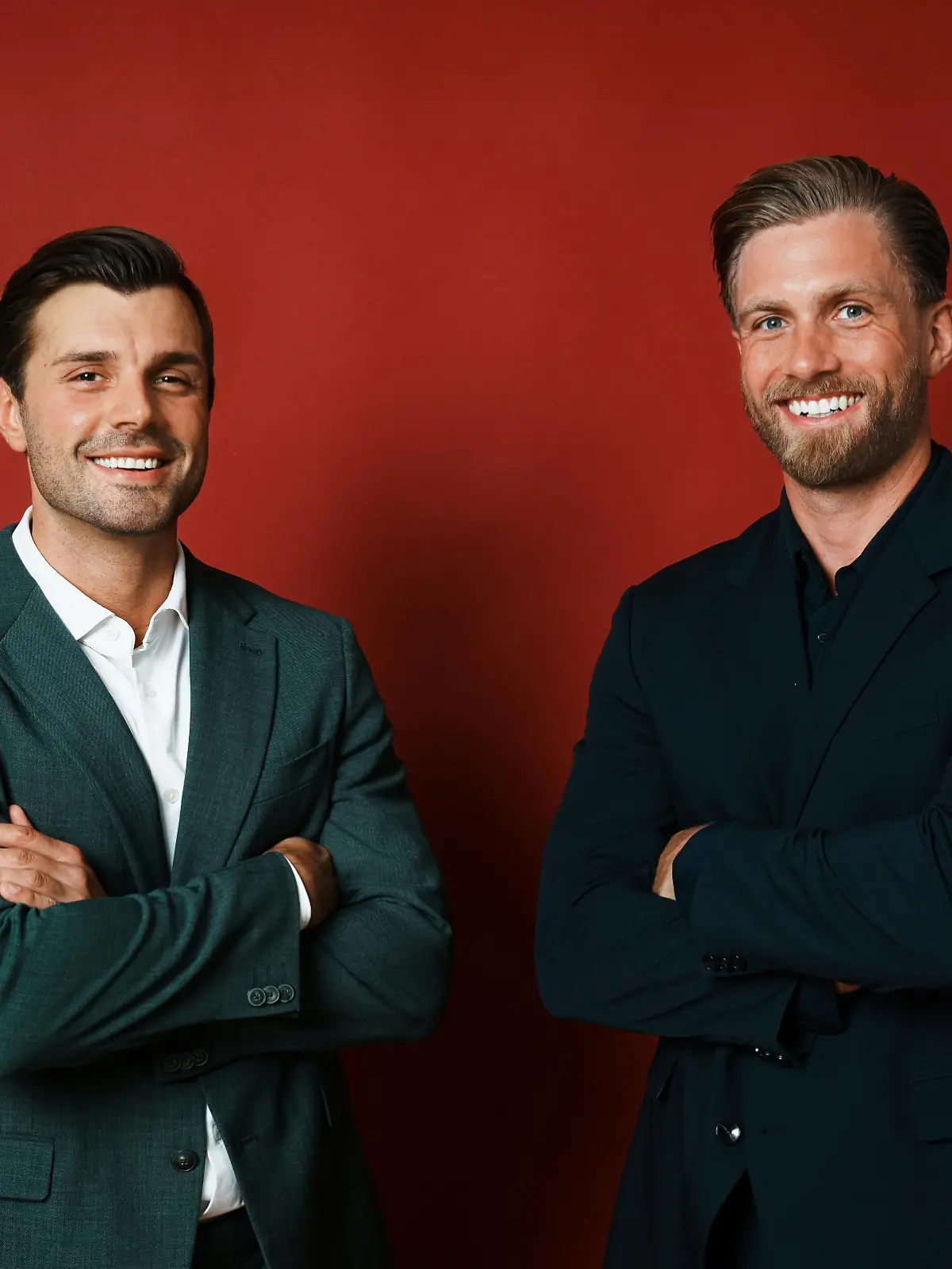 Tim (l.) und Sebastian sind die neuen Bachelors