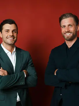 Tim (l.) und Sebastian sind die neuen Bachelors