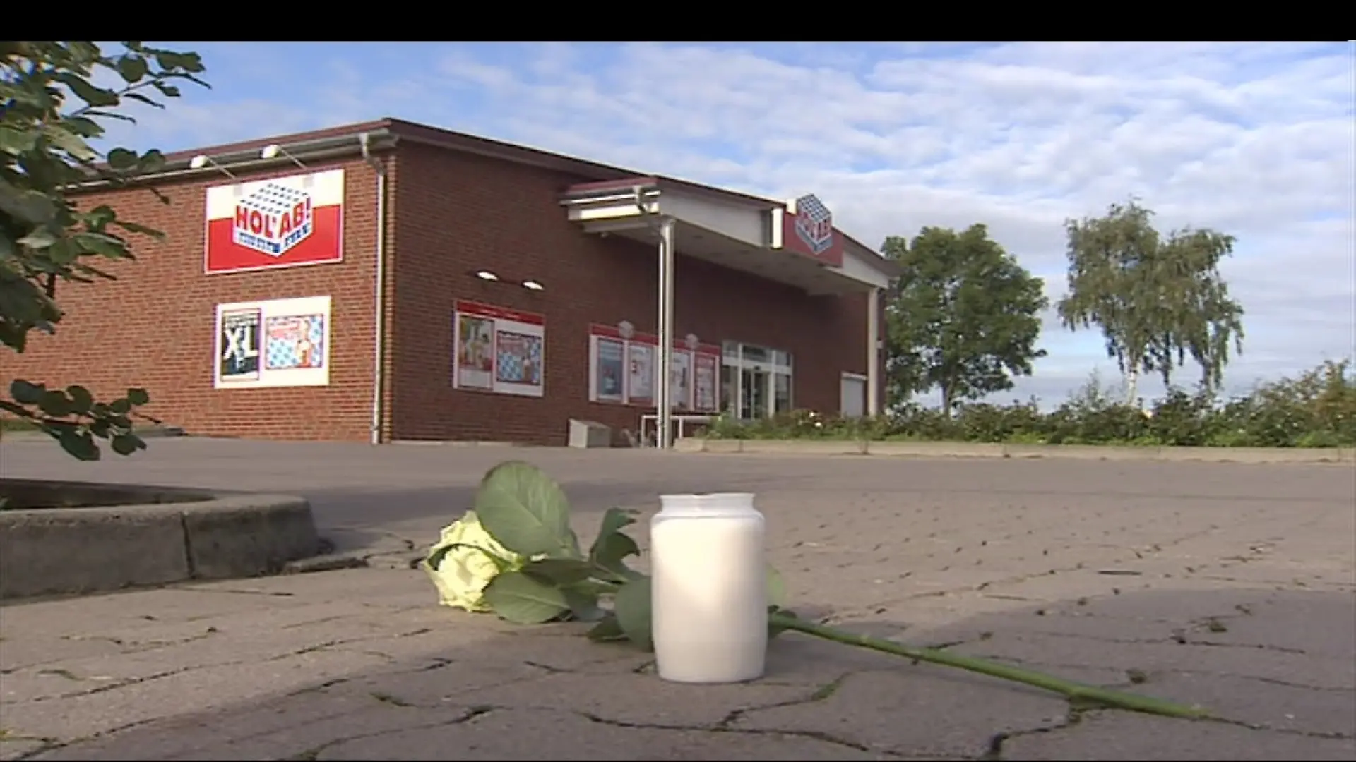 In diesem Getränkemarkt hatte der Mann eine junge Frau brutal ermordet.