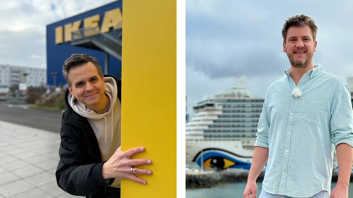 Die Reporter Stefan Uhl (l.) und Ralf Herrmann haben für euch hinter die Kulissen beliebter Giganten geschaut.