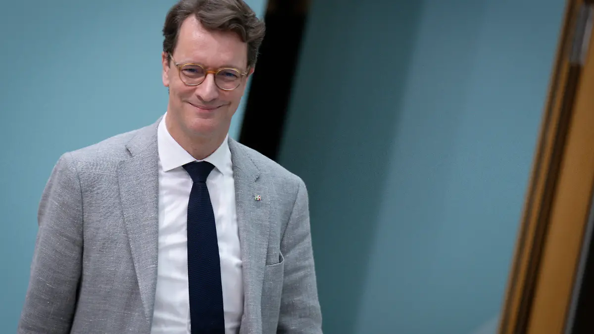 CDU, Bundesvorstandssitzung Konrad-Adenauer-Haus, CDU, Berlin, Bundesvorstandssitzung, Ministerpräsident, Hendrik Wüst Berlin Berlin GER *** CDU, Federal Executive Committee Meeting Konrad Adenauer Haus, CDU, Berlin, Federal Executive Committee Meeting, Minister President, Hendrik Wüst Berlin Berlin GER