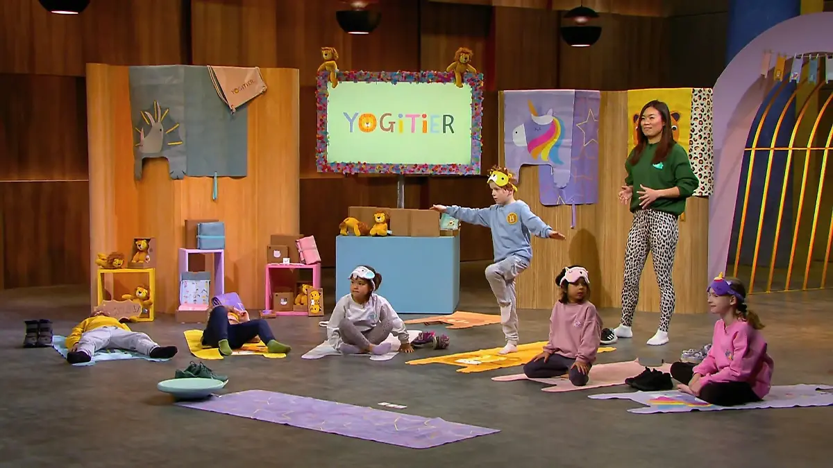 YOGITIER macht Kinder zu echten Yogis Yoga - aber Spaß muss es machen!