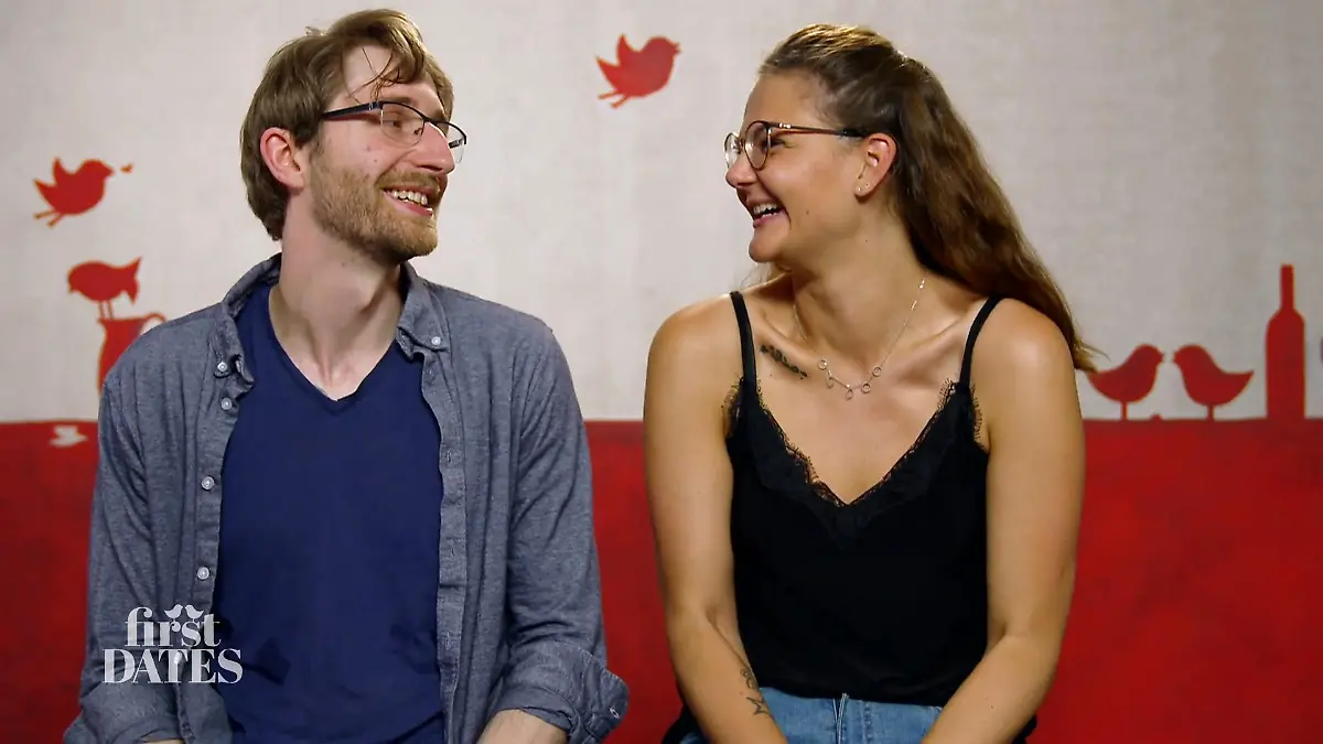 Ein Strahlen, das alles sagt Jürgen und Anna