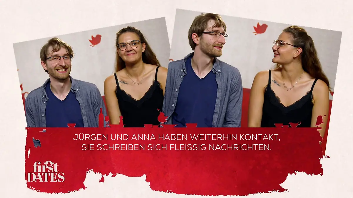 Die Zeichen stehen auf Wiedersehen Anna und Jürgen