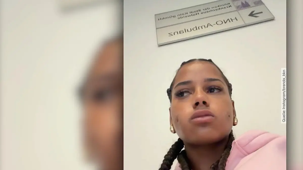 Reality Brenda Brinkmann im Krankenhaus Komplikationen nach Grübchen-Eingriff