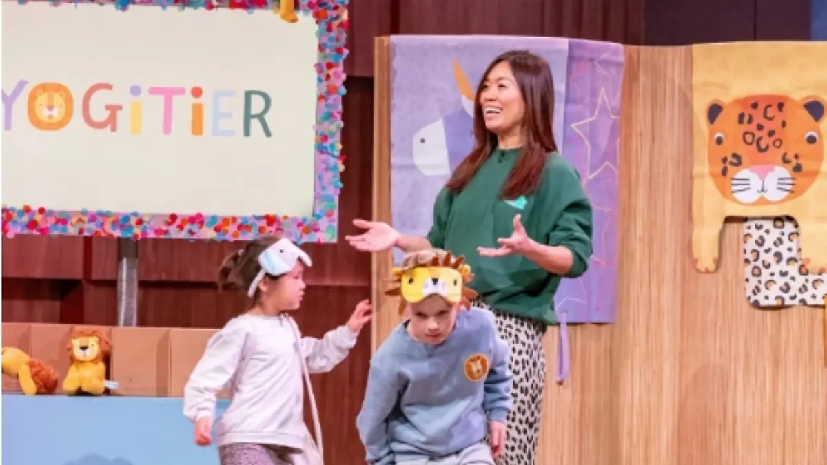 Gründerin Fei Schäfer präsentiert ihr Start-up YOGITIER bei „Die Höhle der Löwen“