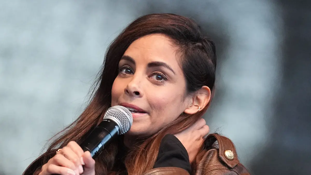 Collien Fernandes ist in Hamburg aufgetreten.