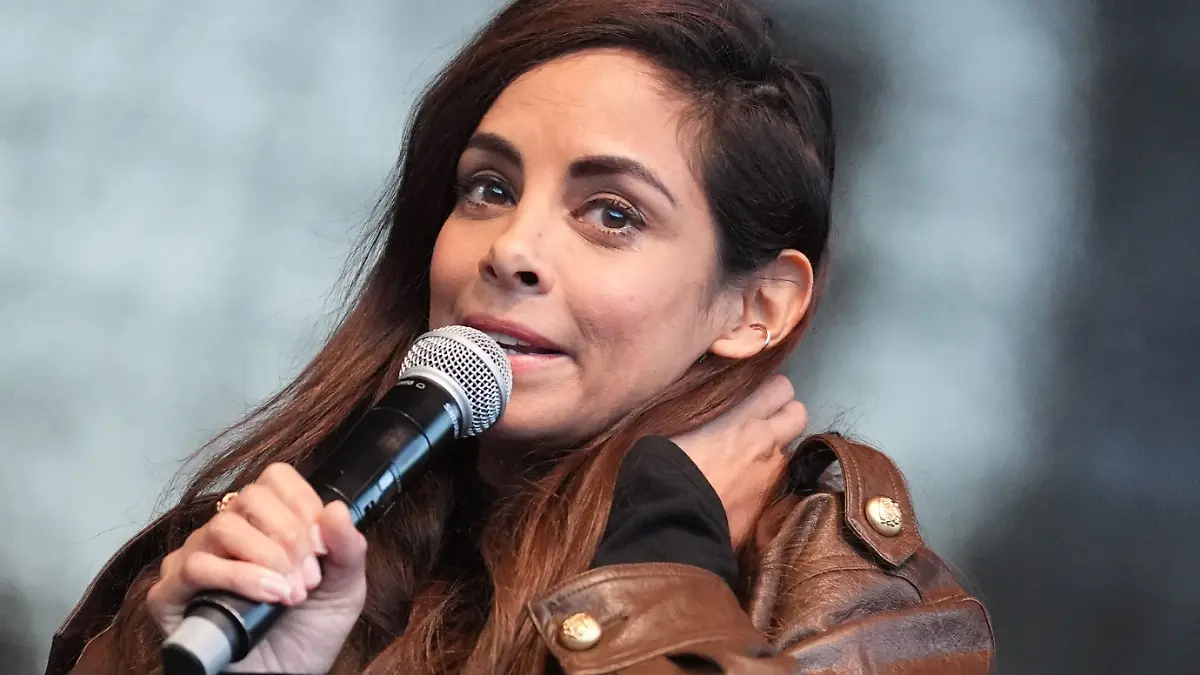 Collien Fernandes ist in Hamburg aufgetreten.