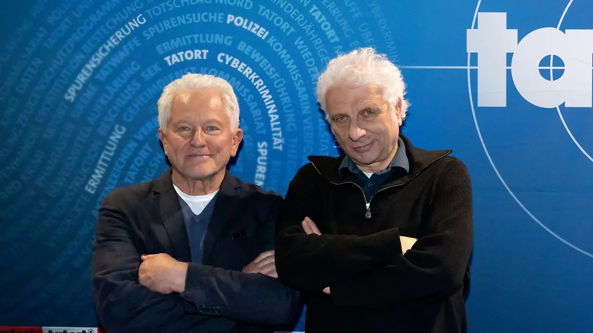 Nemec und Wachtveitl bei ihrer letzten «Tatort»-Premiere.