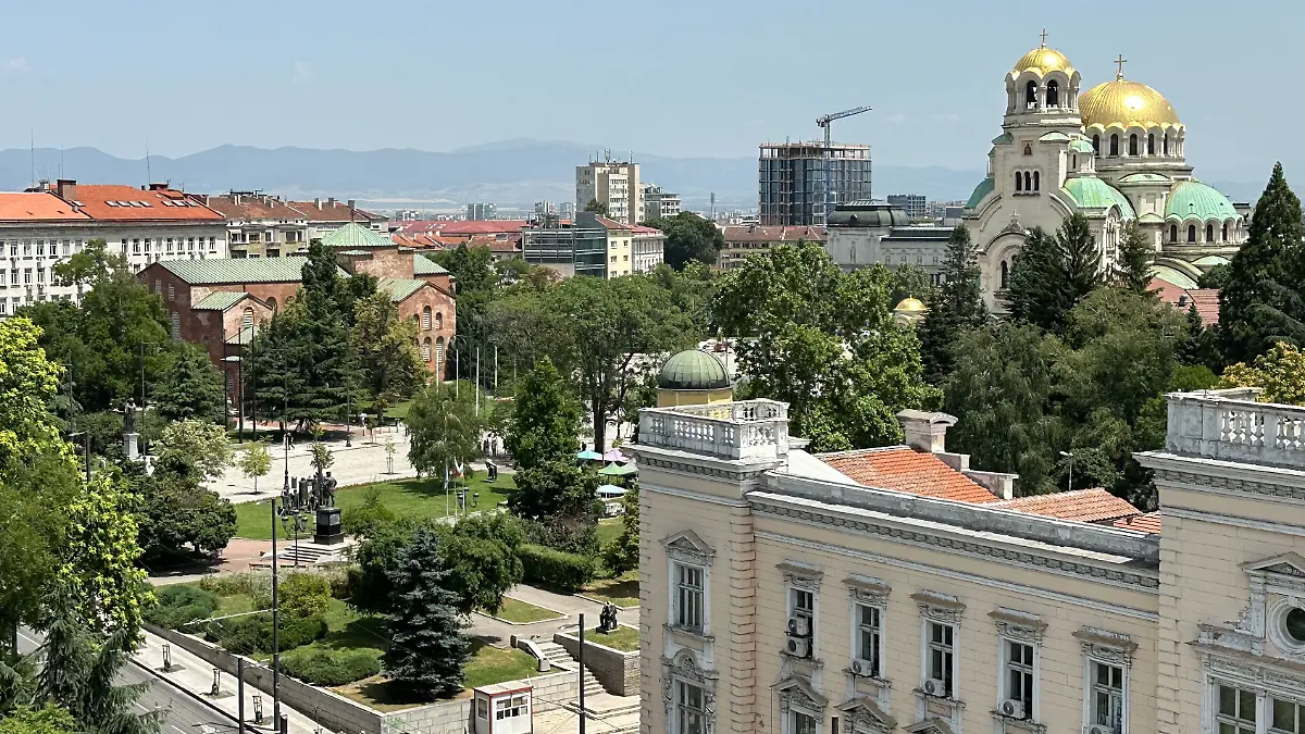 Die Alexandar-Newski-Kathedrale im Zentrum von Sofia