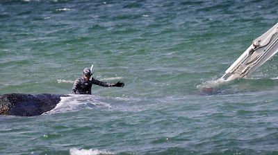 Walflüsterer Robert Marc Lehmann (43) erklärt die Rettung vor Timmendorfer Strand: „Er wusste, dass ich da bin”